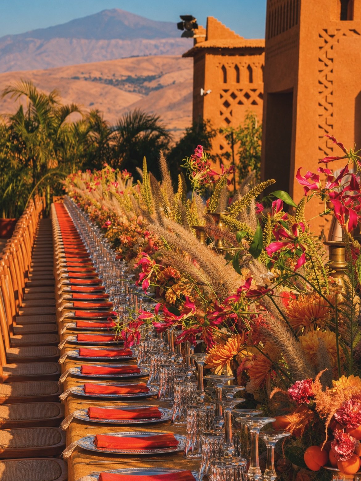 An experience combining the Atlas Mountains and Agafay Desert