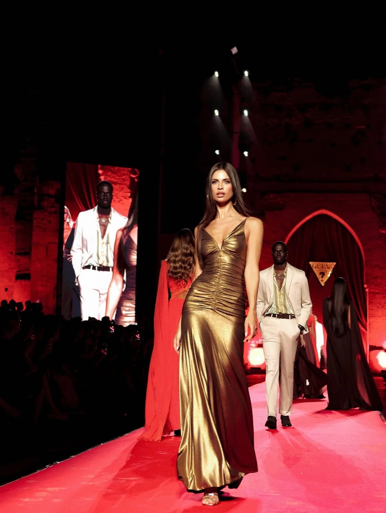 Fashion runway show